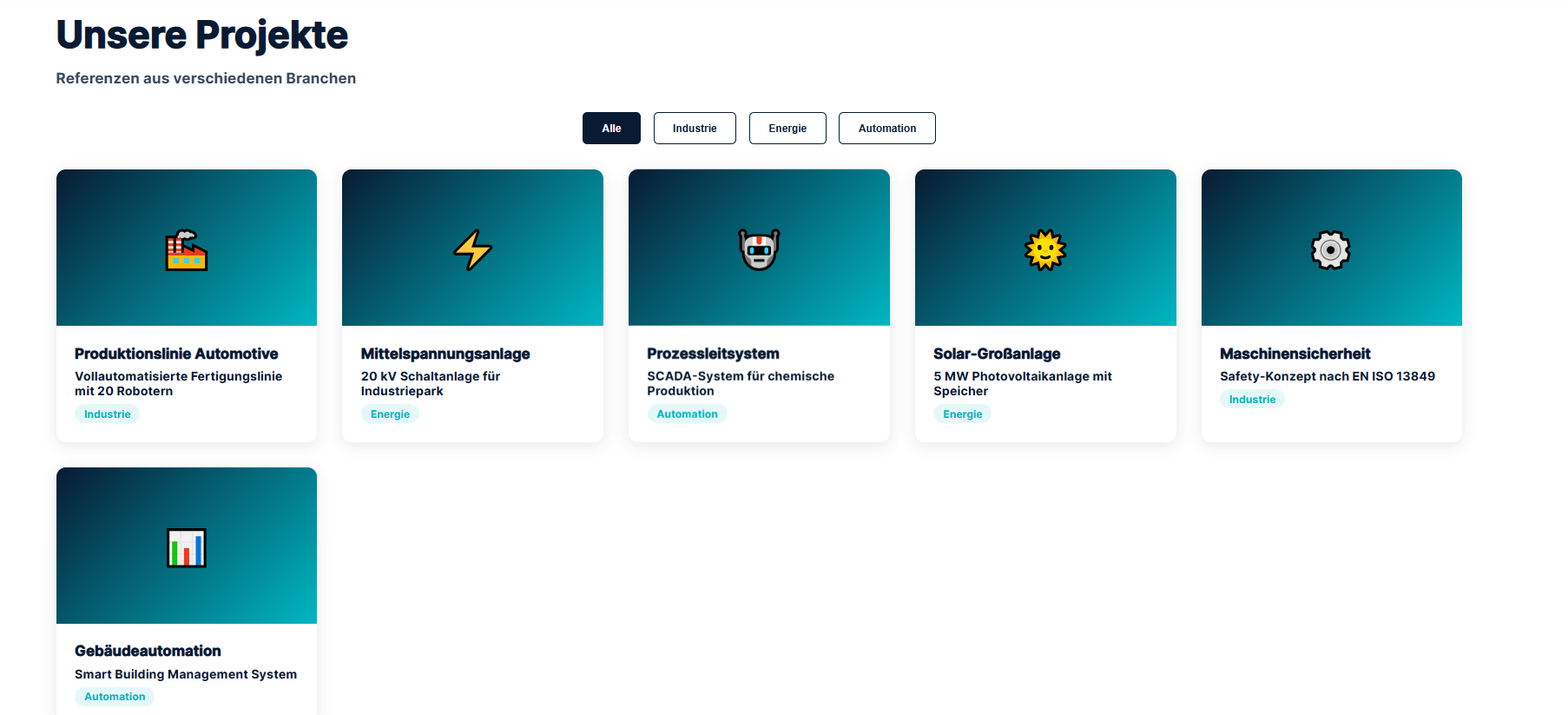 ElektroTech – Unsere Projekte