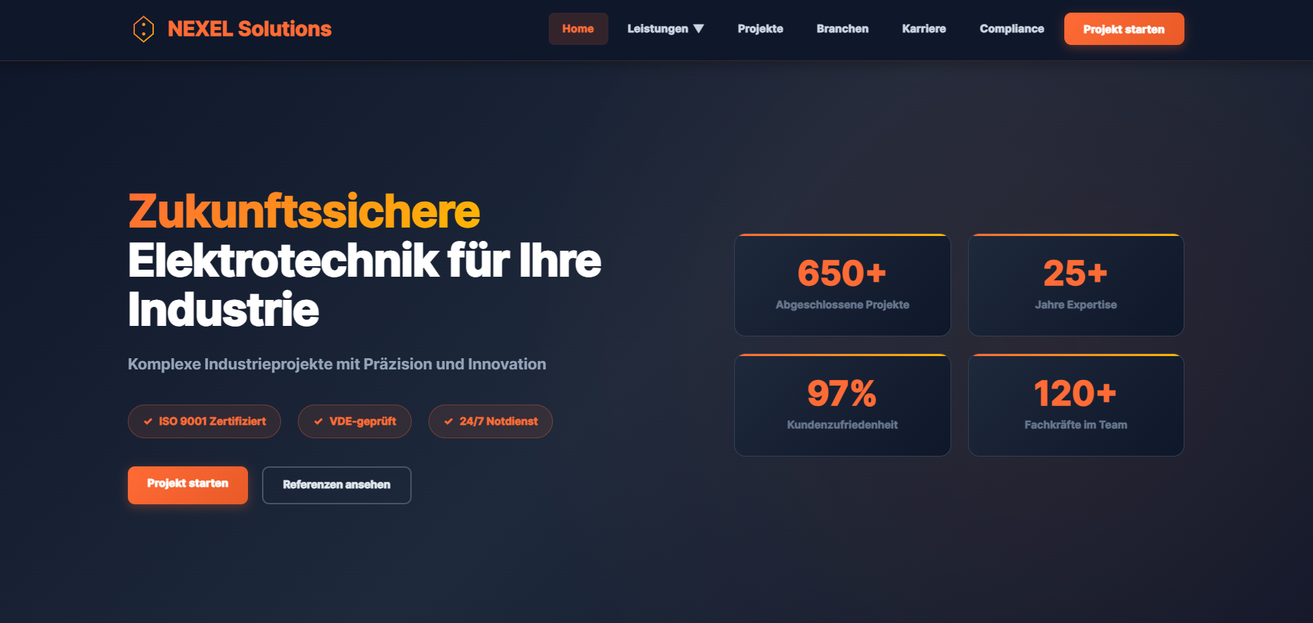 Nexel – Startseite / Home