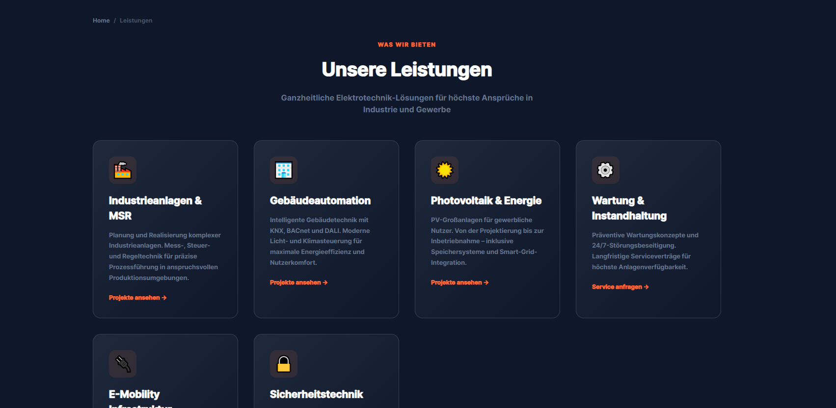 Nexel – Leistungen